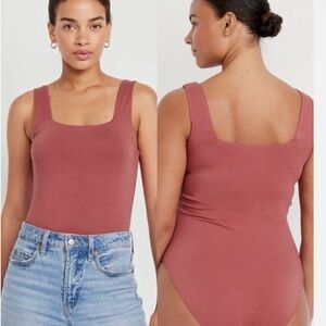 Old Navy Women's Mauve Bodysuit